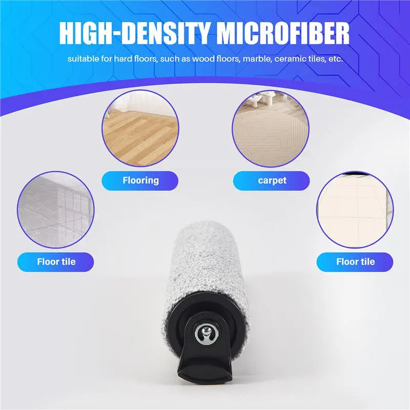 Soft Roller Brush For TINECO Ifloor 3 Floor One S3 Cordless Wet Dry Floor Washer Handheld Vacuum Cleaner Accessories-AT36