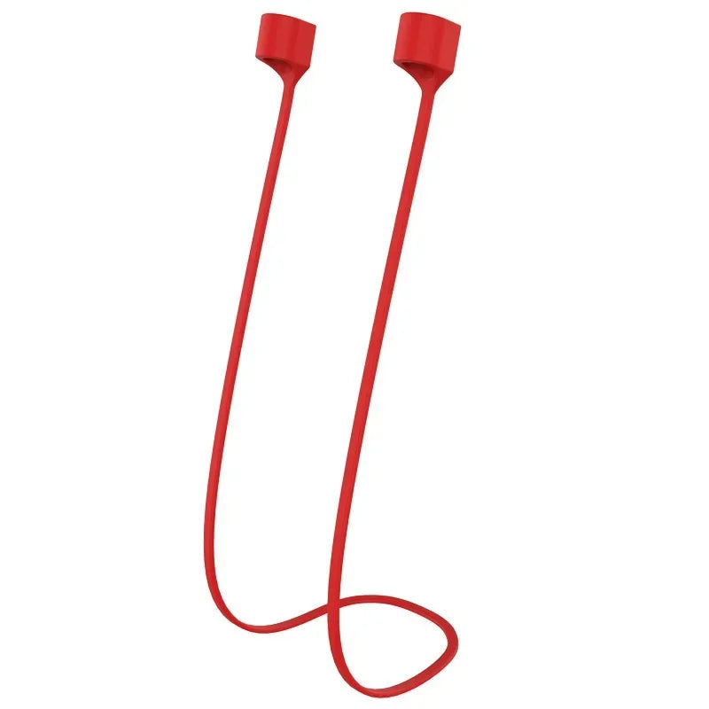 Anti-lost Silicone Headphone Cord Holder Cable Suitable for AirPods 1 2 3 Pro Wireless Bluetooth Headset Neckband Cord Universal