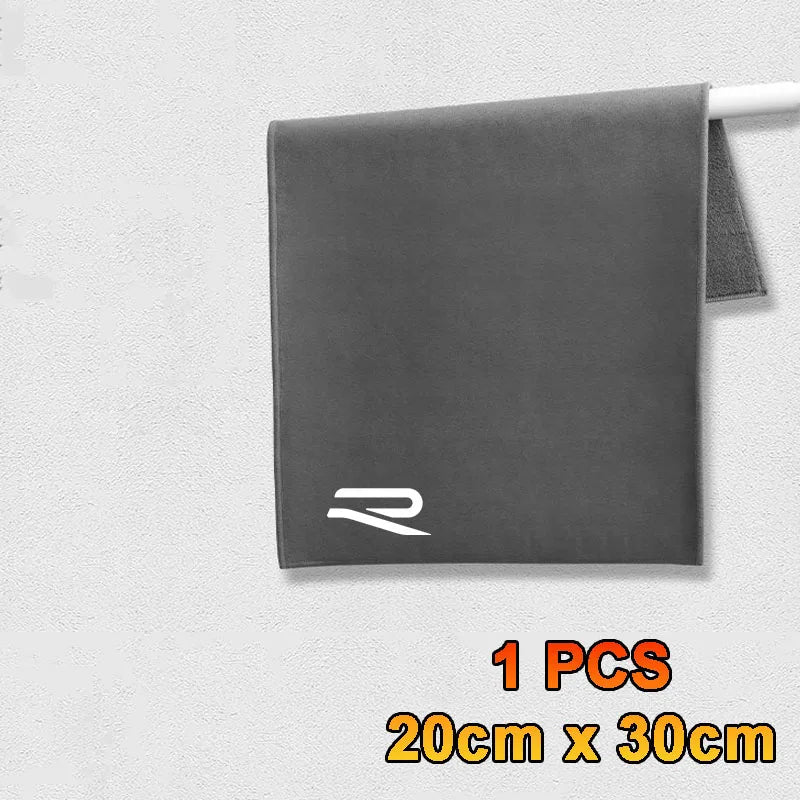 Soft Microfiber Car Cleaning Towels-Absorbent,car accessories,for Volkswagen Rline Polo Touran Tiguan Jetta Golf Passat