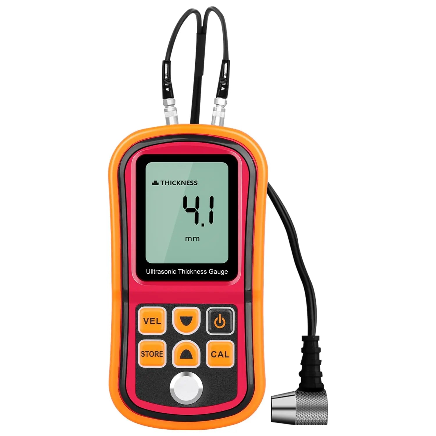 Ultrasonic Thickness Gauge For Cars Metal Meters Paint Thickness Tester Measurement 1.0-300mm Suitable For Various Materials