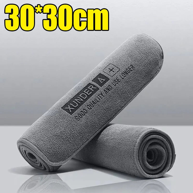 1/3/5PC High-end Microfiber Car Washing Towel Auto Cleaning  Hemming Car Care Detailing Cloth Water Absorption Car Rag
