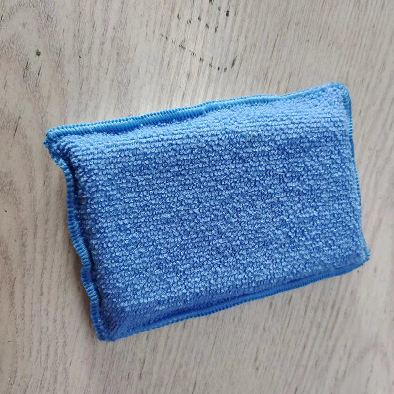 Car Interior Wash sponge Detailing Bristle Cleaning No Scratch Car Household Microfiber Scrubbing Sponge Car Cleaning Tools