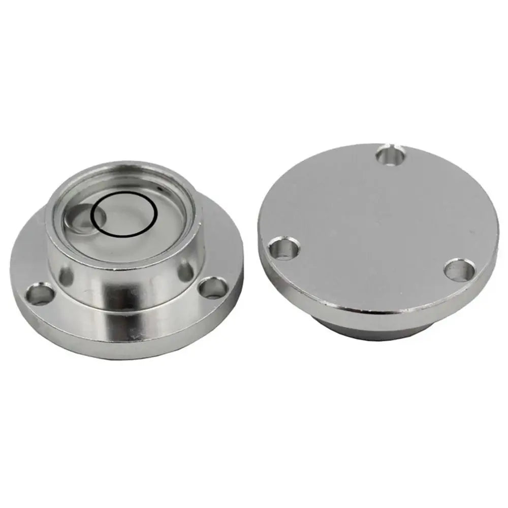 High precision bubble level Small bulls eye level Metal circular level Mini portable horizontal beads