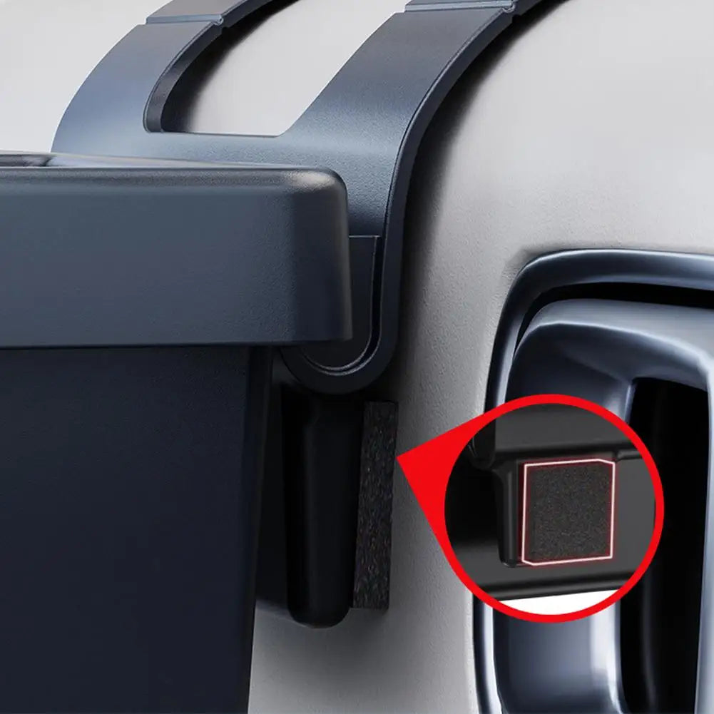 Upgrade Car Cup Holder Phone Mount Tray Side Door Window Storage Barrel Pocket Hanging Rack Auto Interior Accessories