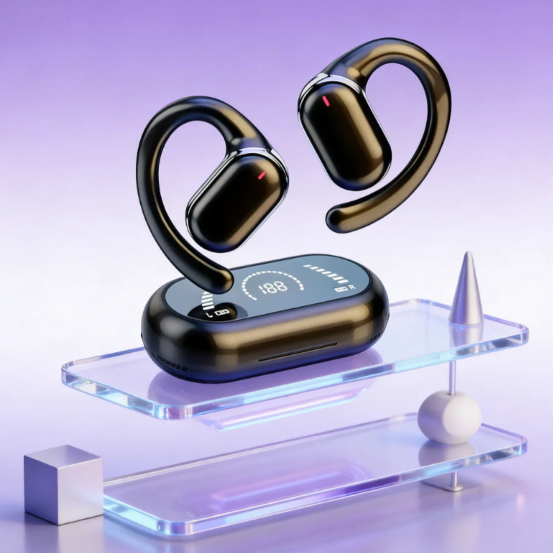 Original TWS Earhook Earphones Bluetooth 5.3 Low Latency Gaming Sport Headset HiFi Stereo Noise Reduction Earbuds