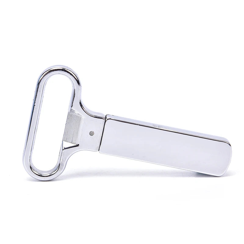 Portable Wine Bottle Opener Metal Two-prong Cork Puller Old Red Wine Champagne Opener Wine Cork Puller Home Hotel Bar Tools