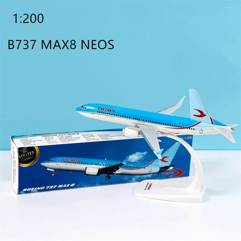 1:200 Model Marabu/Play/Vueling/A320neo Austrian/ LOT B737 MAX8 Polish Air Airline Aircraft Assembly Plane Airplanes Collection
