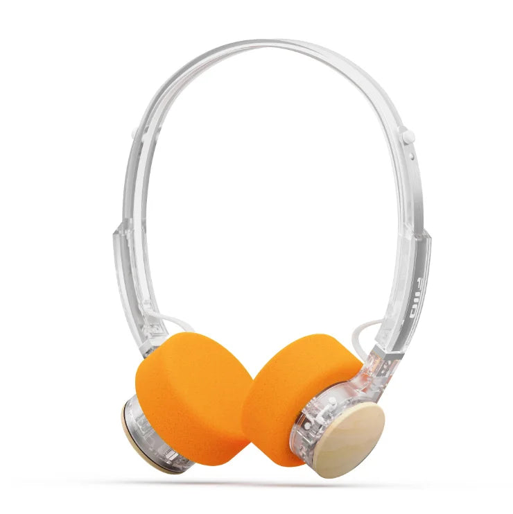 FiiO EH11 Retro Headphones Small Over-Ear Design Headset Bluetooth 40mm Large Dynamic Driver Mechanical Shell Headphones Gifts
