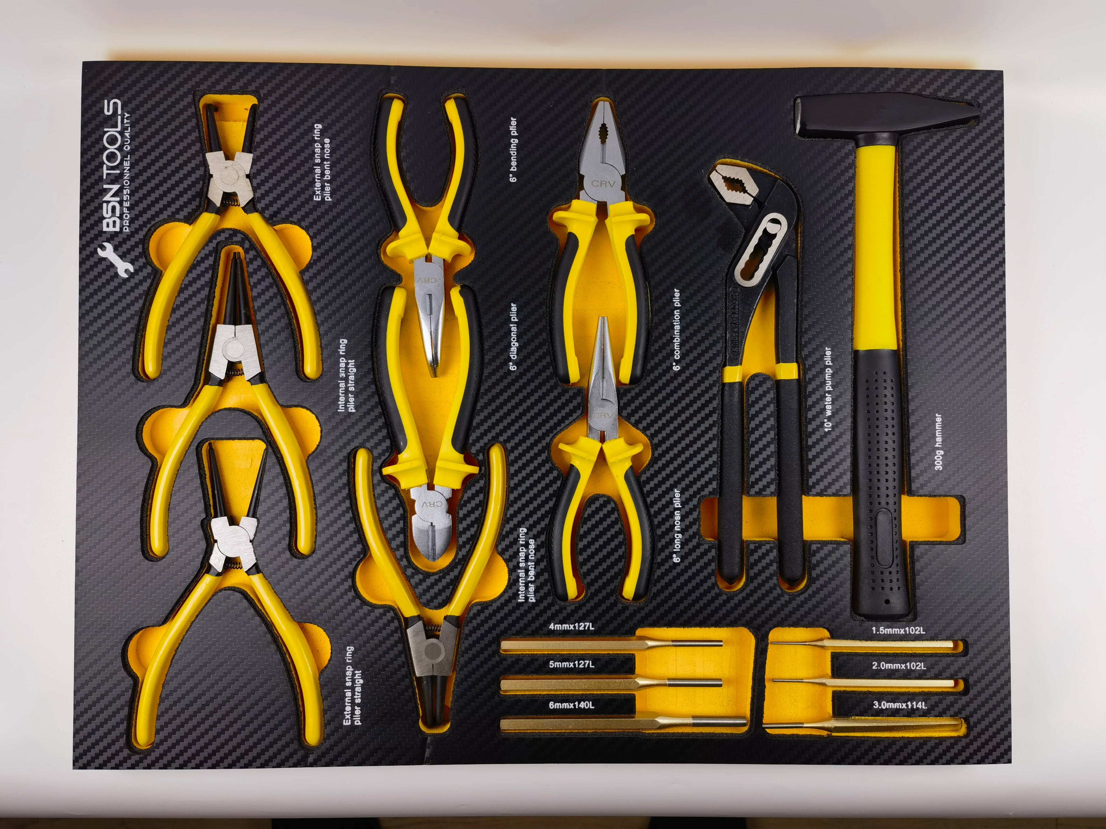 Professional Hand-Powered OEM 7-Drawer Movable Tool Trolley Chest Automotive Repair Workshop Garage Storage Combination Drills