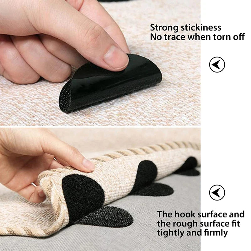 10/20pairs 6cm Round Black Self Adhesive Hook and Loop Dots Sticky Glue Coins Tape Loop Fastener For Home Classroom Office