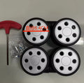 Luggage Wheel for Rimowa Suitcase Repair Replacement Load-bearing Wheels Special Trolley Case Silent Casters Luggage Accessories