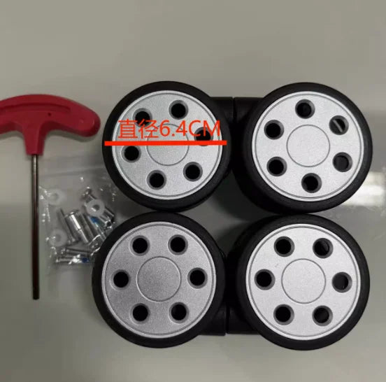 Luggage Wheel for Rimowa Suitcase Repair Replacement Load-bearing Wheels Special Trolley Case Silent Casters Luggage Accessories