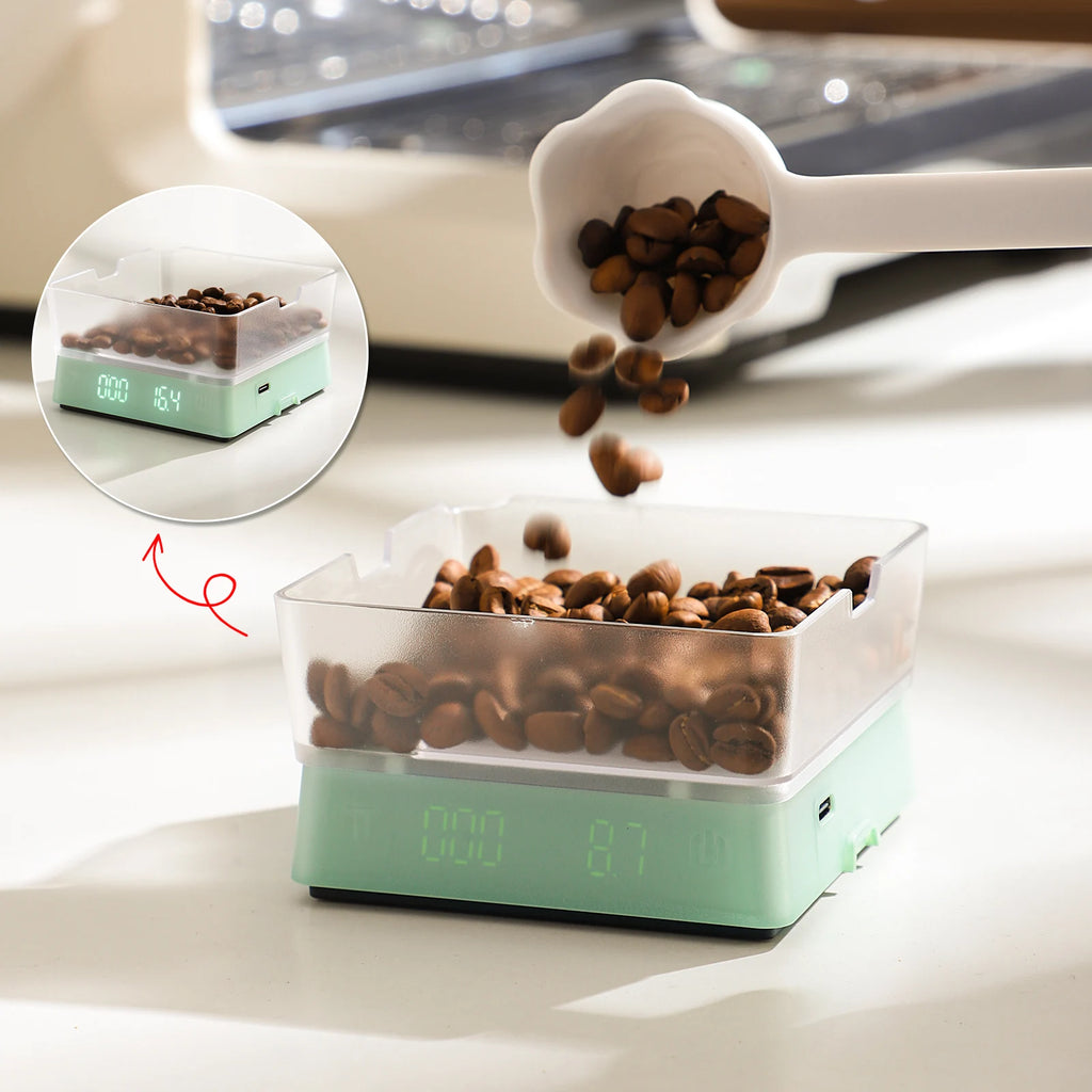 Bincoo electronic coffee scale Italian coffee bean weighing smart hand made mini professional coffee scale coffee equipment Hot