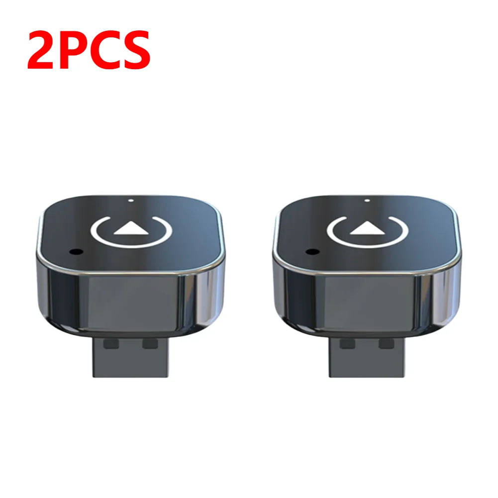 1-5pcs Wireless CarPlay & Android Auto Adapter Smart USB Dongle Auto Connect Plug Play for iPhone and Android Factory Wired Cars