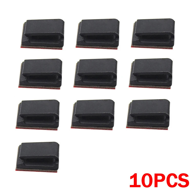 Light Strip Mounting Clips Self Adhesive Led Light Fasteners Mounting Holder Cable Clamp Organizer Led Fix Holder Clips