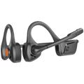 Eppfun Open Ear Air Conduction Bluetooth Headphones, AptX-LL Boom Microphone and Mute Button, for Driving, Phone Call, Office