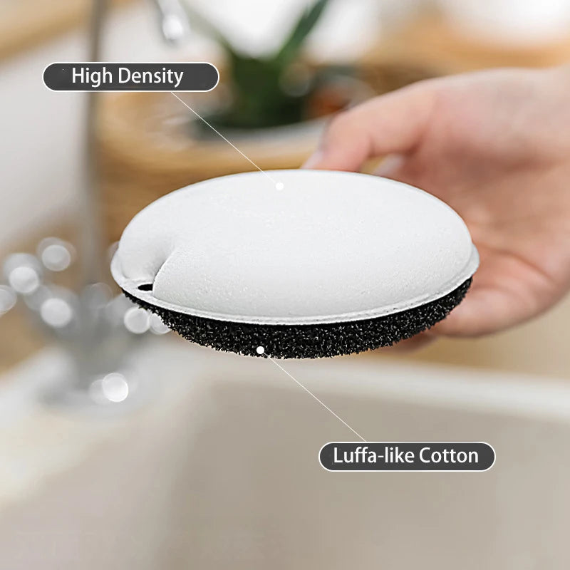 2/5/10Pcs Kitchen Dishwashing Magic Sponge Double-Sided Cleaning Spongescrub Sponges for Dishes clean Kitchen Accessories