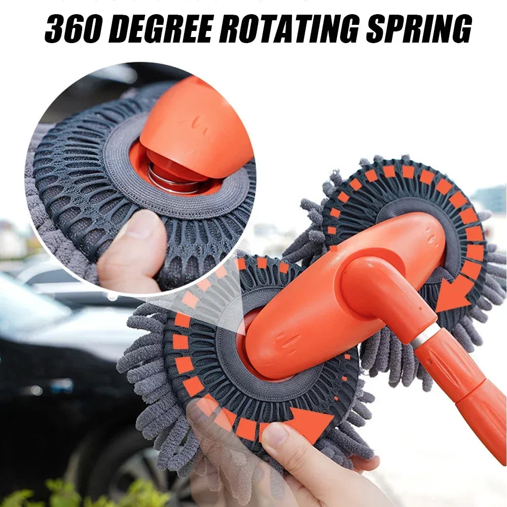 Car Cleaning Wash Multipurpose Kit Microfiber Brush Mop Sponge Wipe Auto Home Tools Universal Clean Accessories