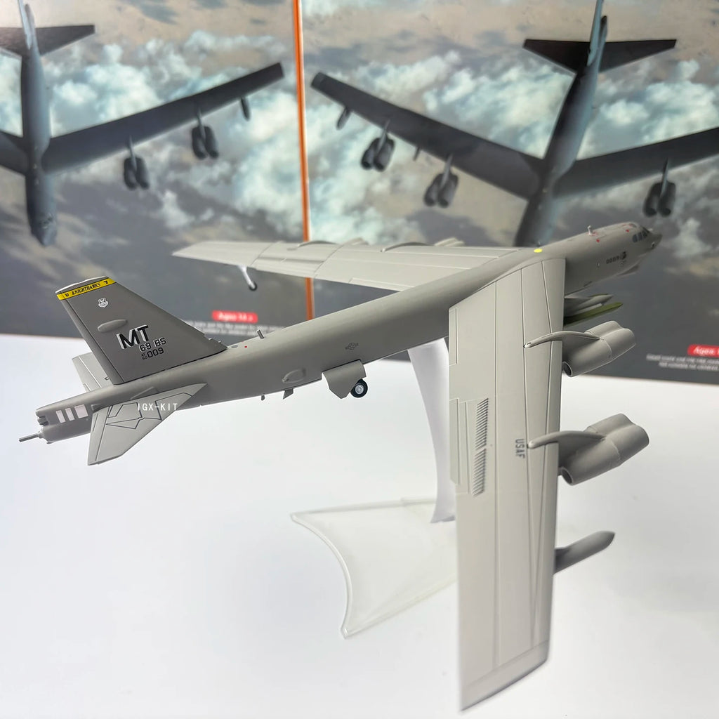 1/200 USAF B-52H Stratofortress Heavy Bomber Aircraft B52 Fighter Metal Military Diecast Finished Plane Model Collection or Gift
