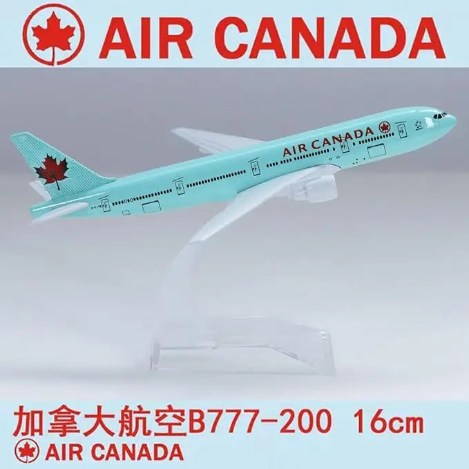 16CM 1/400 Diecast Alloy B777  Airplane Model Toy Plane Collected Gift Series Static aircraft model for Collectible Display