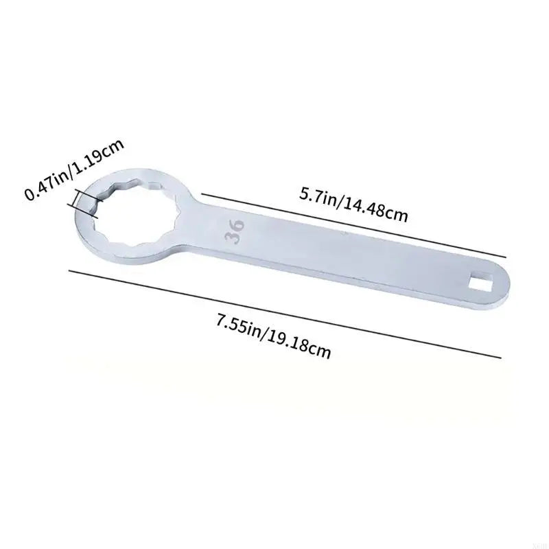 X6HF Industrial Grade Rear Axles 36mm Wrench Tool Rear Wheel Axles Torque Wrench Hand Tool for HD47925 OTC4882 Simple Operate