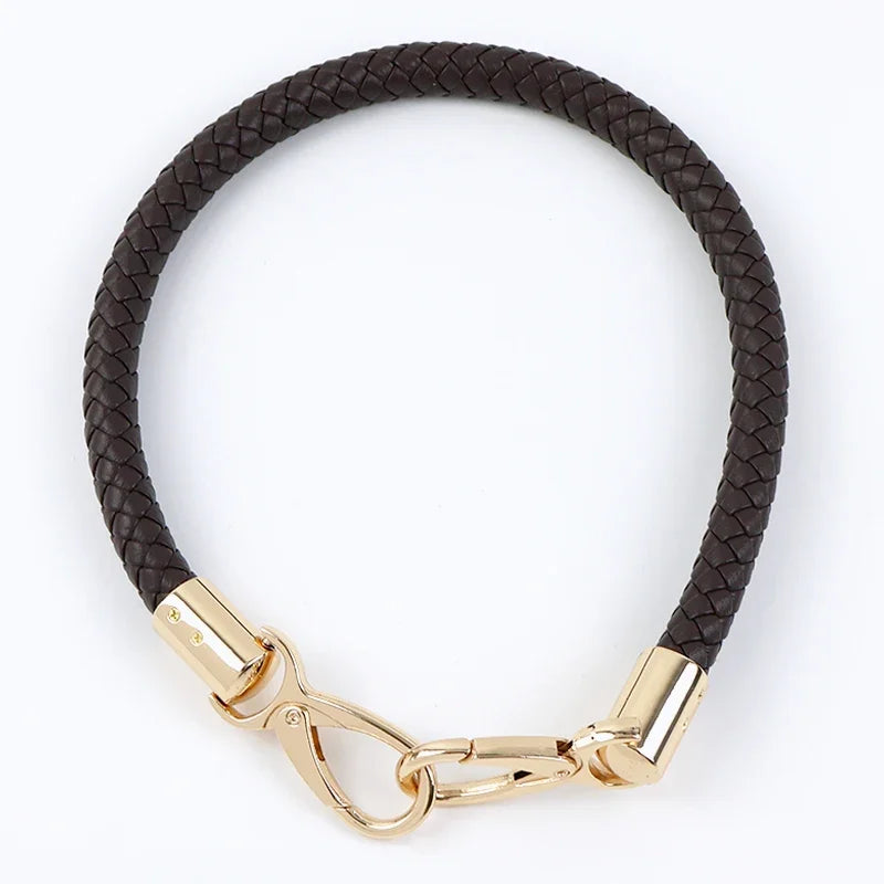 1Pc Deepeel 40-60cm PU Leather Bag Strap Handbag Handles Chain Women's Bags Shoulder Belt Metal Buckles Replacement  Accessories