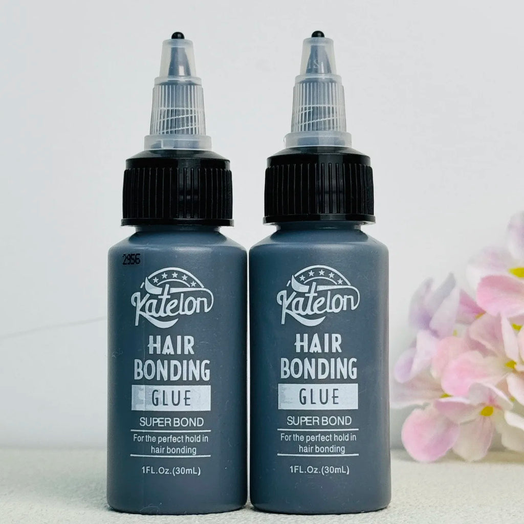 Katelon Hair Bonding Glue Super Strong ,Super Bond Adhesive For the perfect holdin hair bonding 1oz/2oz/4oz  Wig Hold Glue