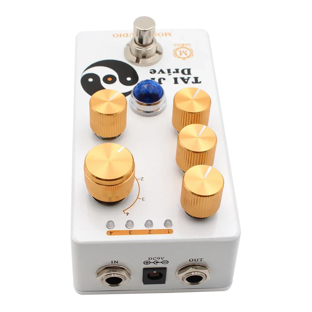 MOSKY TAI JI Drive Guitar Effect Pedal Amp-In-A-Box Overdrive Effect Pedal Overdrive Guitar Pedal True Bypass Full Metal Shell