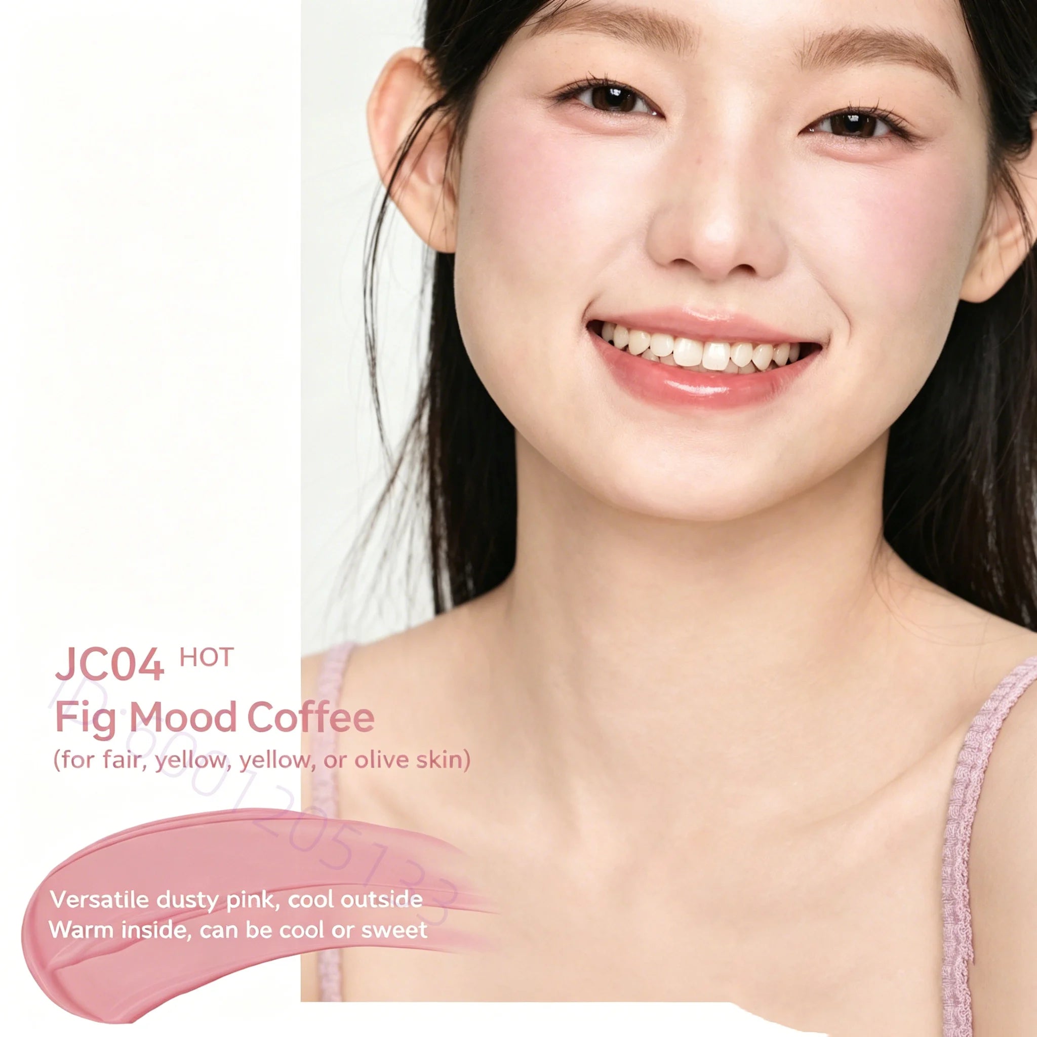 AZTK Liquid Blush Water To Powder Soft Matte Cool Toned Blusher Natural Pink Flush Long Lasting Cheek Tint Makeup
