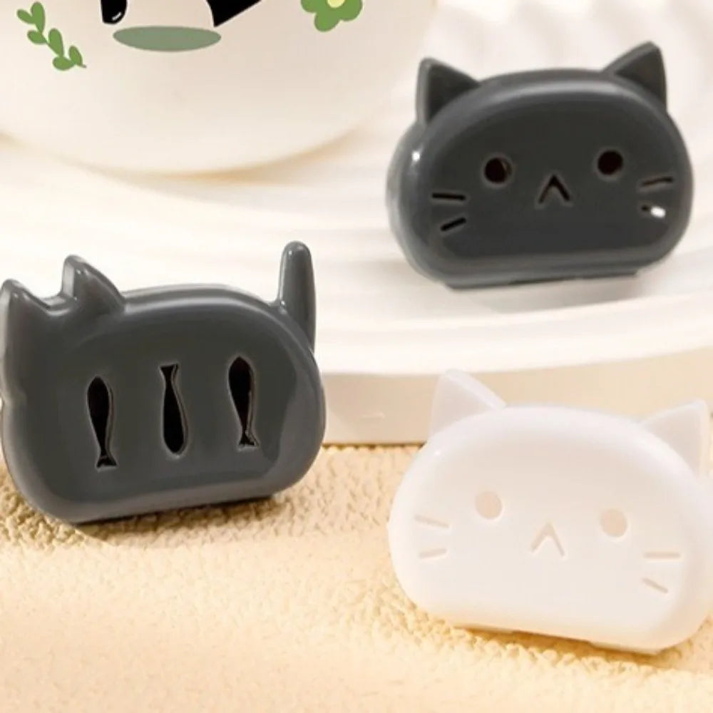 4pcs Cartoon Brush Cap Case Portable Waterproof Toothbrush Protect Box Reusable Dust Prevention Travel Toothbrush Protectors