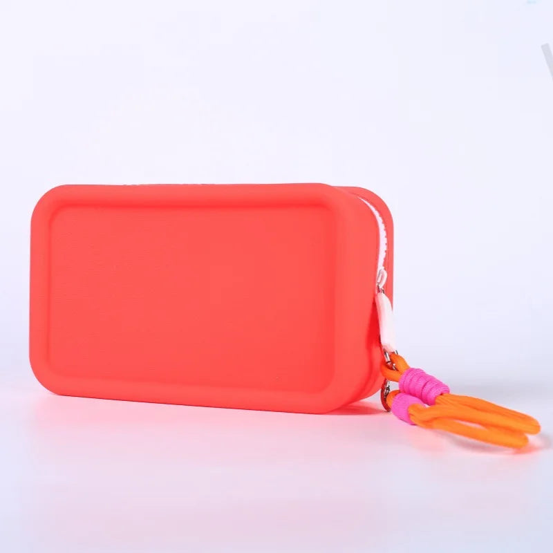 Clutch Bag Silicone Case Makeup Bag Ladies' Exclusive Fashion New Style Storage Bag Festive Gift