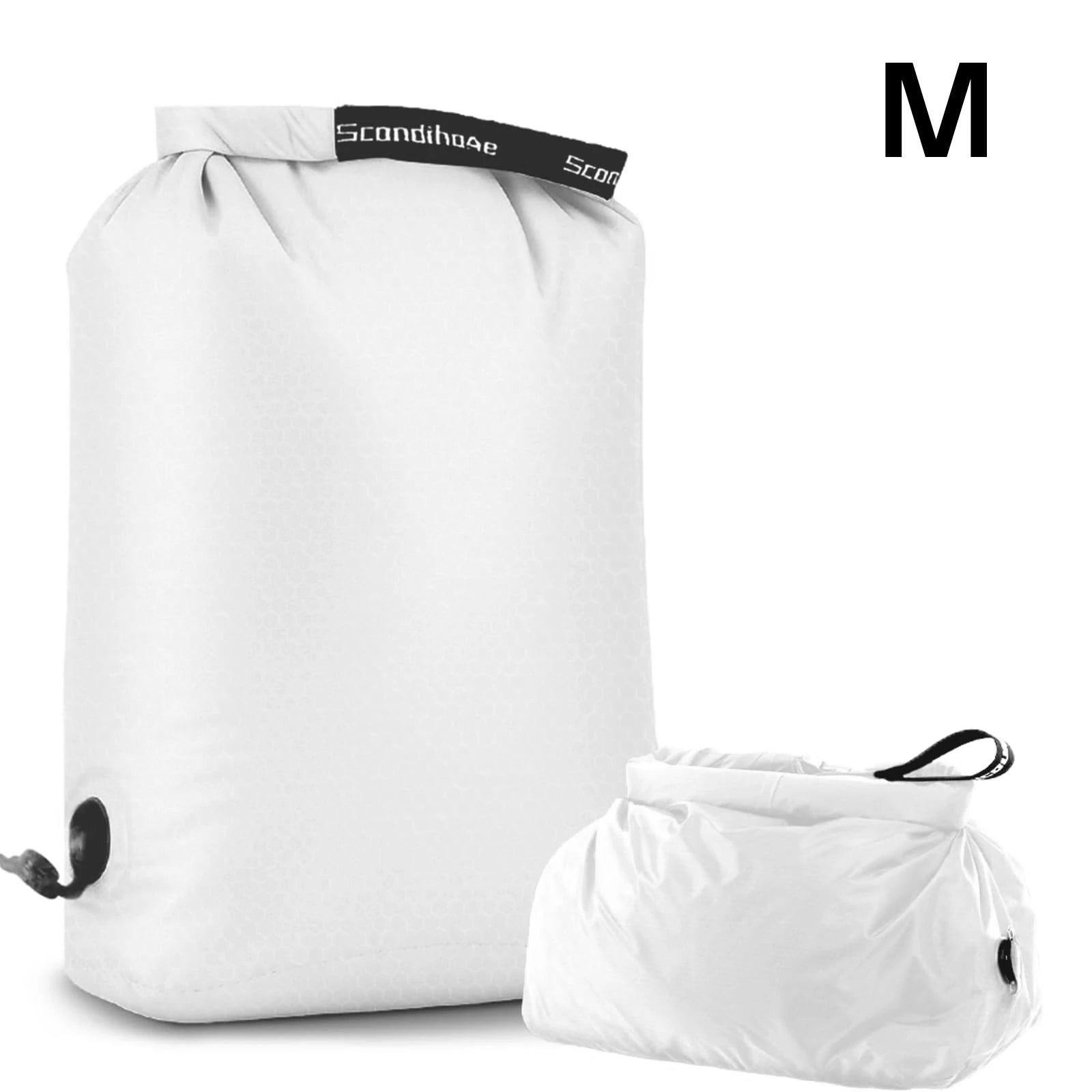 Travel Storage Bag Compression Sack Waterproof No Pump Vacuum Bag Clothes Organizer Space Saving Pouch for Backpacking Gym