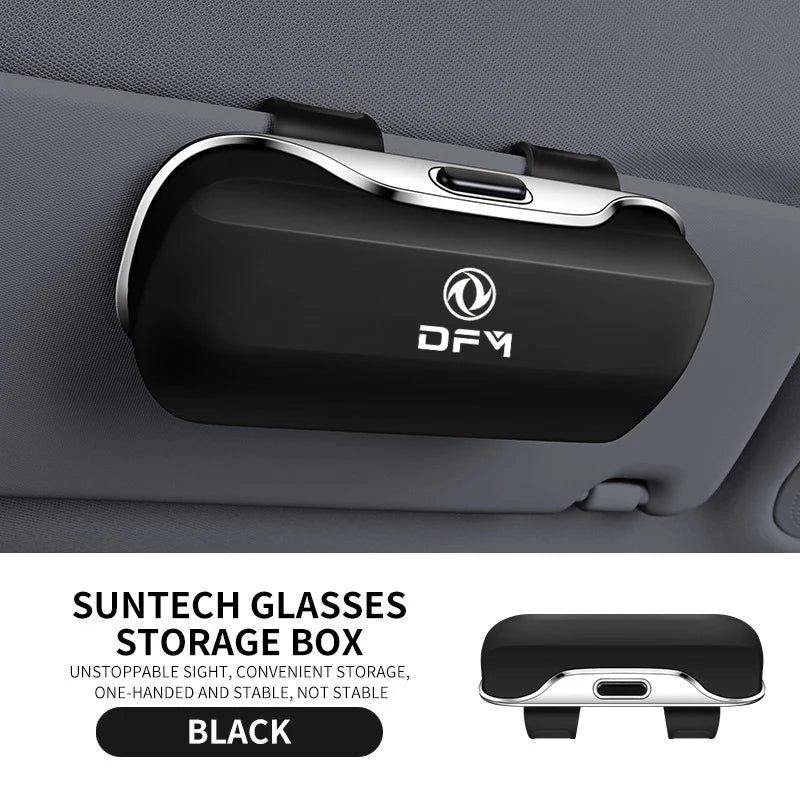 DFM Dongfeng DFSK Glory 580 F507 S30 H30 AX7 Ax3 k01 Ax5 Accessories Car Visor Sunglasses Glasses Case Glasses Holder Clip Box