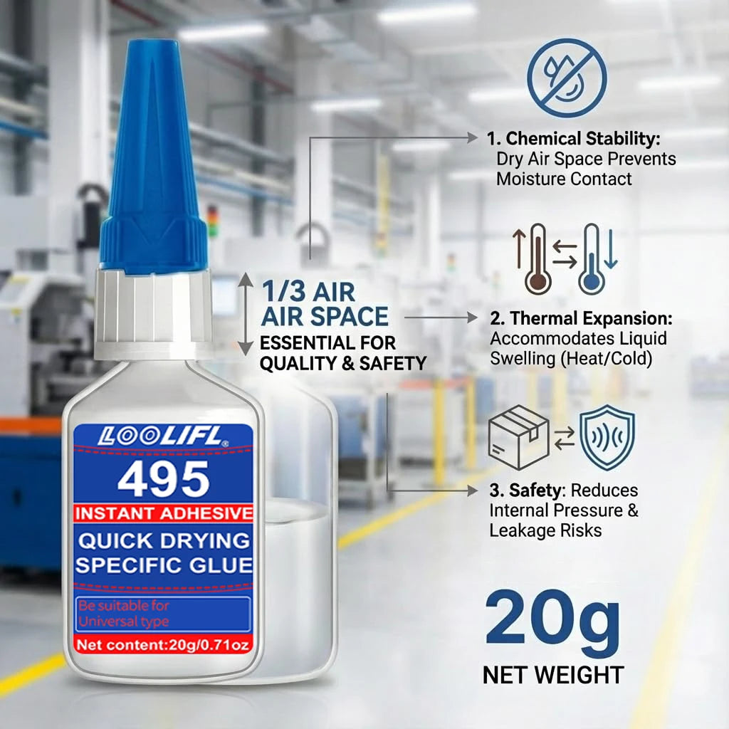 LOOLIFL495 Instant Adhesive 1-5pcs20g Quick Drying Super Glue Universal Cyanoacrylate Glue for Metal Plastic Ceramic Wood Repair