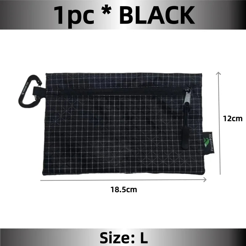 Ultralight Waterproof Organizer Wallet Dyneema Wear-resistant Card Pouch Outdoor Travel Hiking Anti-Tear Portable Coin Cash Bag