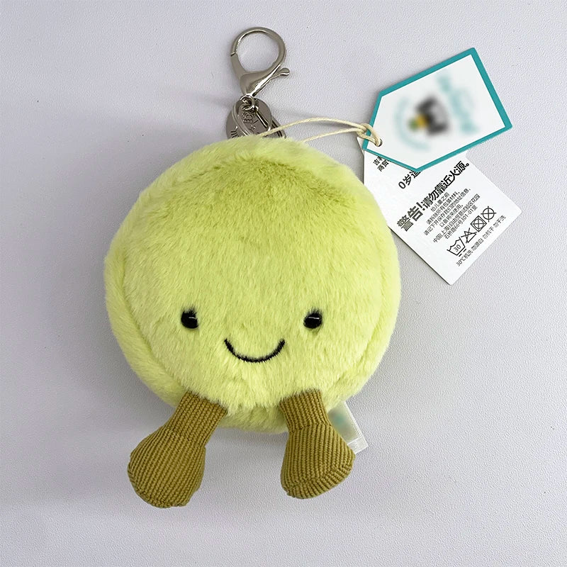 JC Plush Bag Charms, Golf-Themed Keychains, Jellyfish Plush Toys, And Bag Charms Shaped Like Macarons Muffins And Baseballs