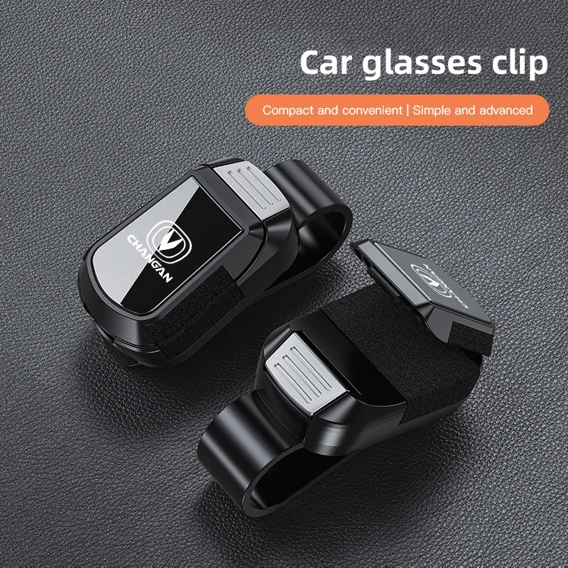 Car Glasses Storage Clip Sun Visor Sunglasses Holder For Changan CS75 CS35 Plus CS15 CS95 RAETON CX70 CS55 EADO CX20 Alsvin CS15
