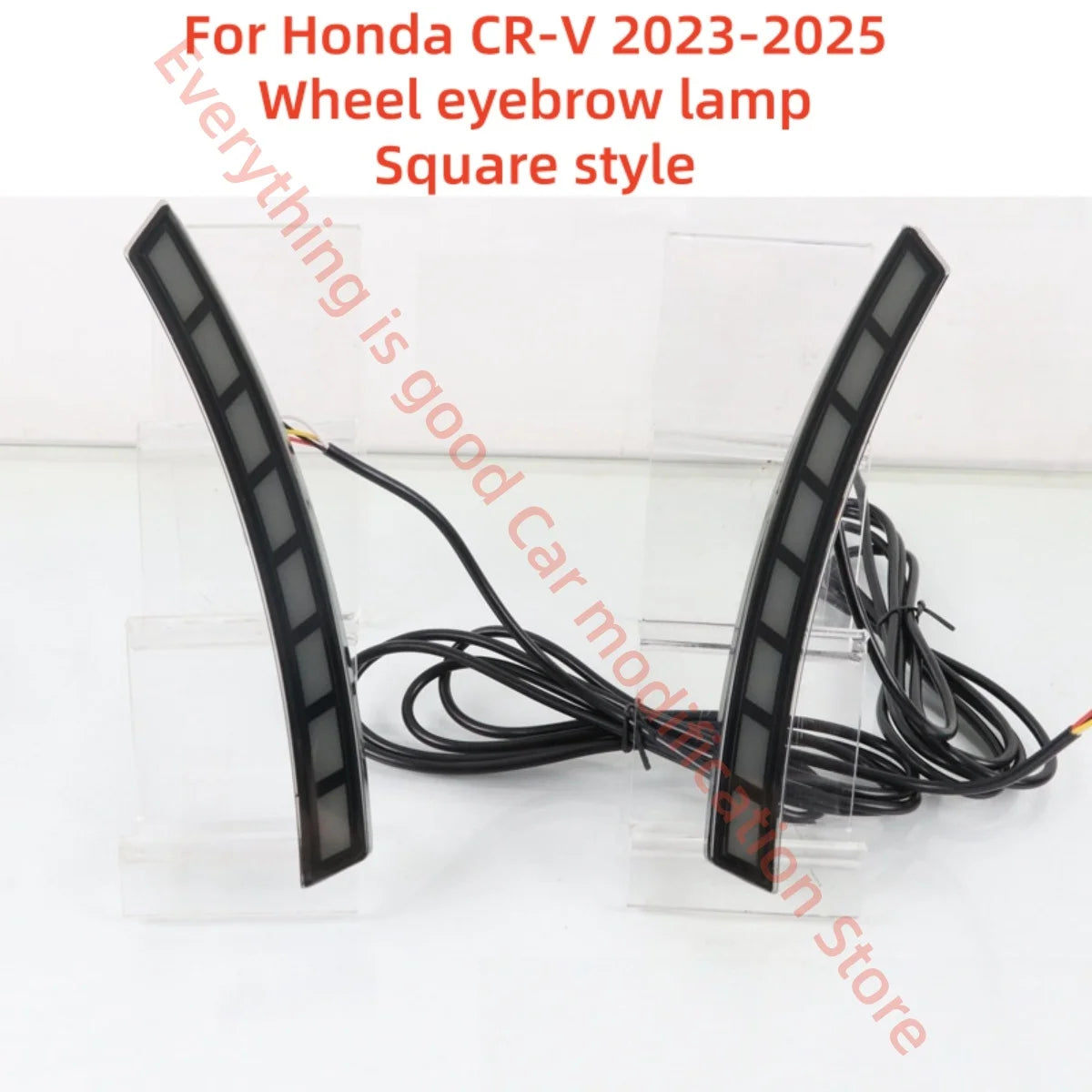 For Honda CR-V 2023-2025 Wheel eyebrow lamp Front bumper Turn Front fog lamp Modification LED Daytime running light Three colors