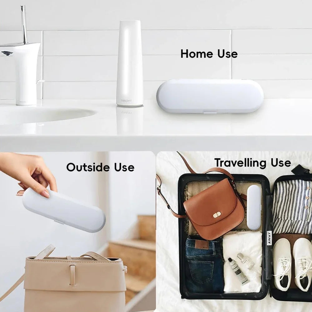 1PCS Electric Toothbrush Travel Case Fit for Oral B IO and Sonicare Electric Toothbrush Portable Travel Box Toothbrush Holder