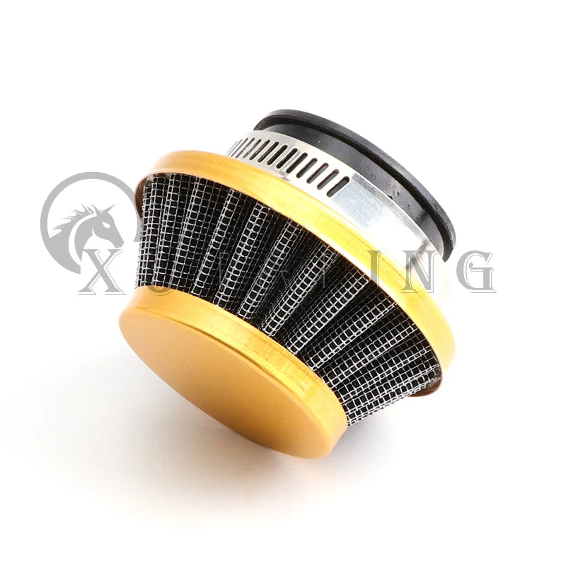 35mm 38mm 42mm 44mm Air Filter Intake Mushroom Head Air Cleaner For Gas Motorized Bicycle Push Mini Moto Pocket Bike ATV Quad