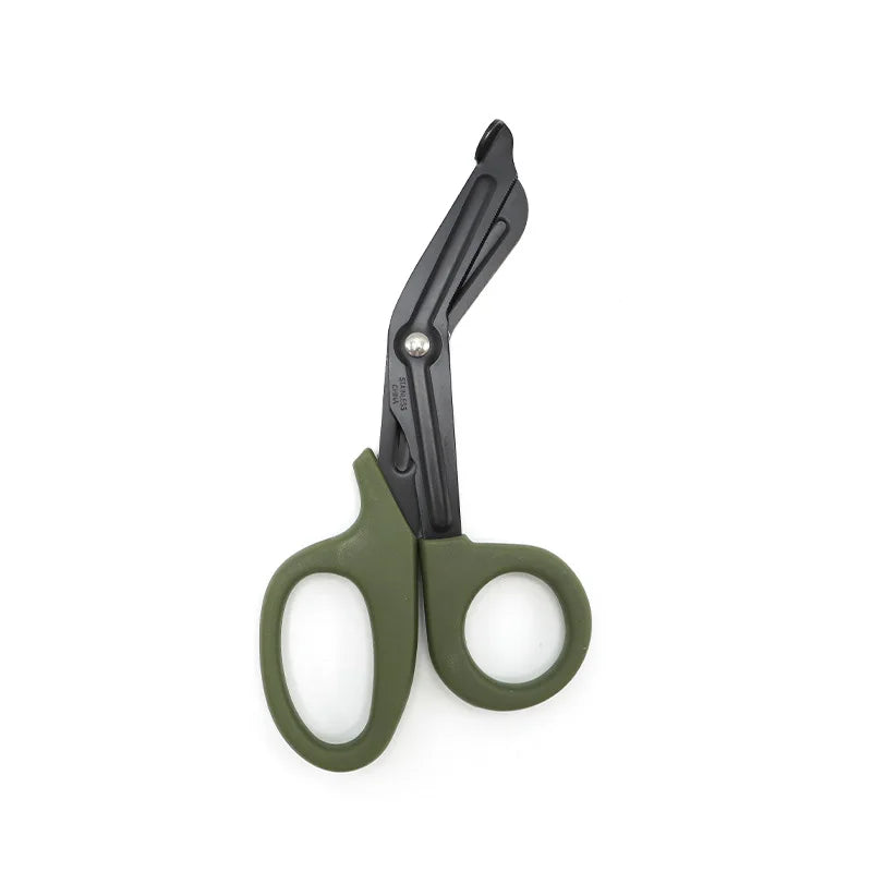 Tactical EMT Paramedic Survival Rescue Scissors - Trauma Emergency First Aid Shears for Wound Treatment with Gauze Outdoor