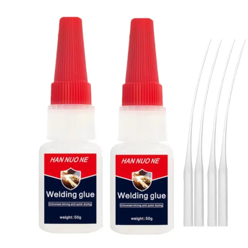 502 super strong quick-drying adhesive, professionally used for daily repair of toy plastics, is white, transparent and odorless