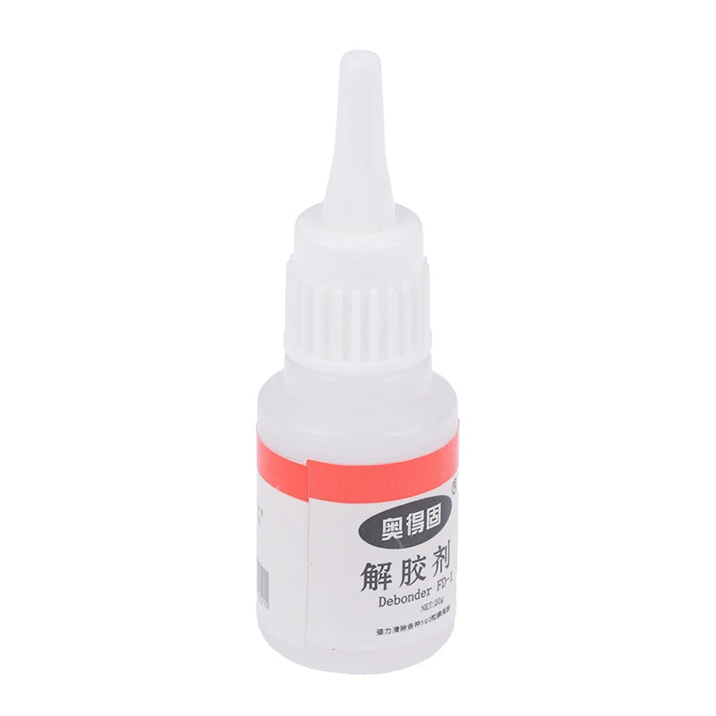 Strong Efficient Glue Remover 502 Glue Remover 30g Acetone Cleaning Agent Dissolving Debonder Glue Degumming Agent