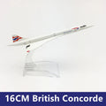 1:400/1:200 /16cm/20cm Model Air France/British Concorde Series Diecast Alloy Airplane W Stand Airlines Airways Collection