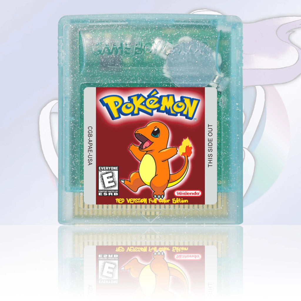 Pokemon Crystal Clear/Orange/Prism/Polished Series GBC Game Cartridge 16 Bit Video Game Console Card High Quality GBC Video Game