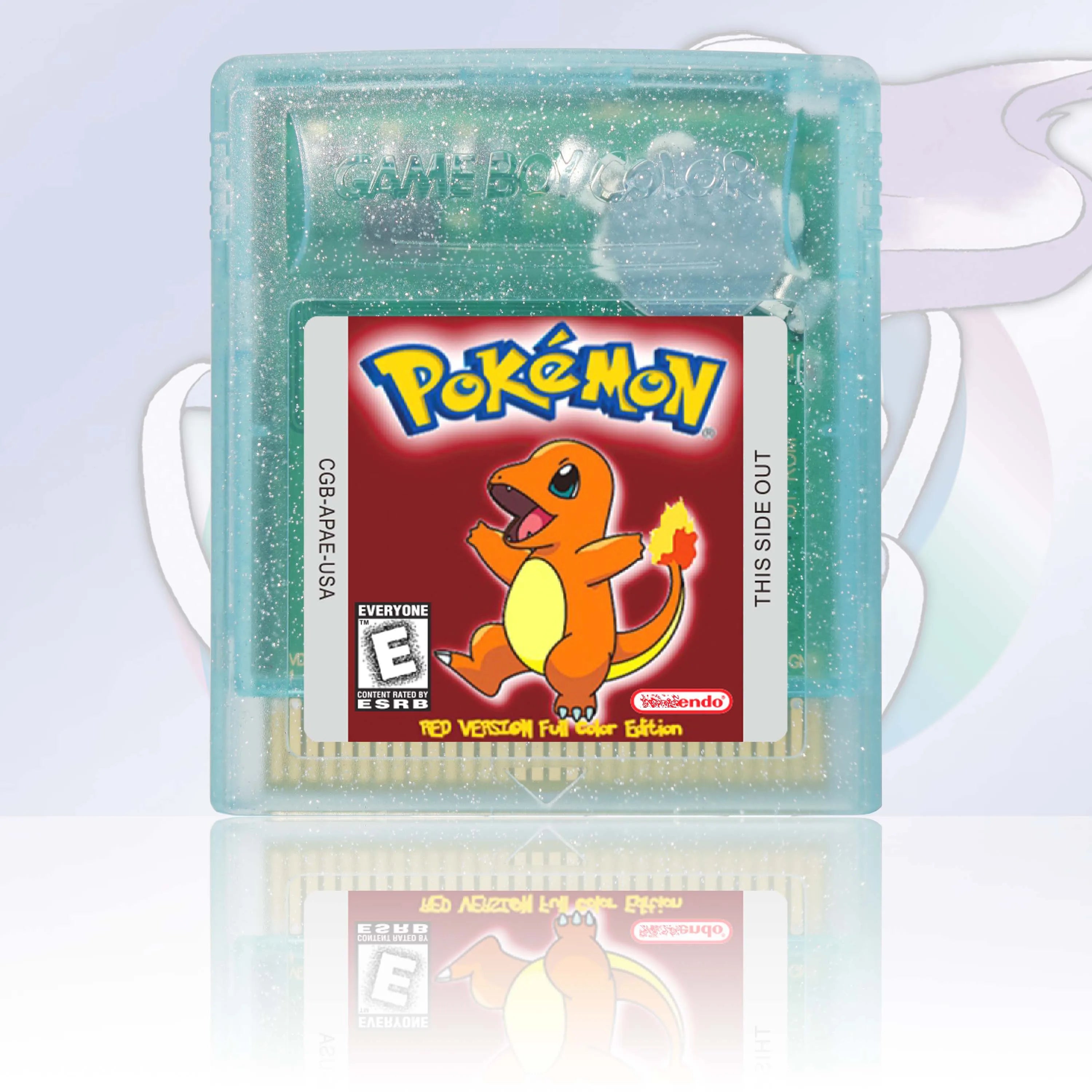 Pokemon Crystal Clear/Orange/Prism/Polished Series GBC Game Cartridge 16 Bit Video Game Console Card High Quality GBC Video Game