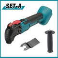 170W Electric Cordless Oscillator, 6-Gear Settings, 5000-20000r/Min, for Sawing/Cutting/Shoveling, For 18V/21V Makita Battery
