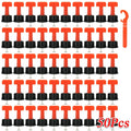 50Pcs Reusable Floor Tile Leveling System Clips Spacers Adjustable Thickened Floor Gap Clips Tile Spacers