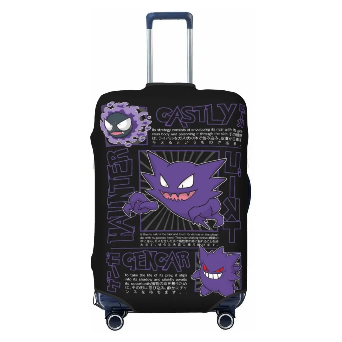 Luggage Cover P-Pikachizer Design Elastic Fabric 18-32 Inch Suitcases Anti-Scratch Dustproof Travel Protective Cover
