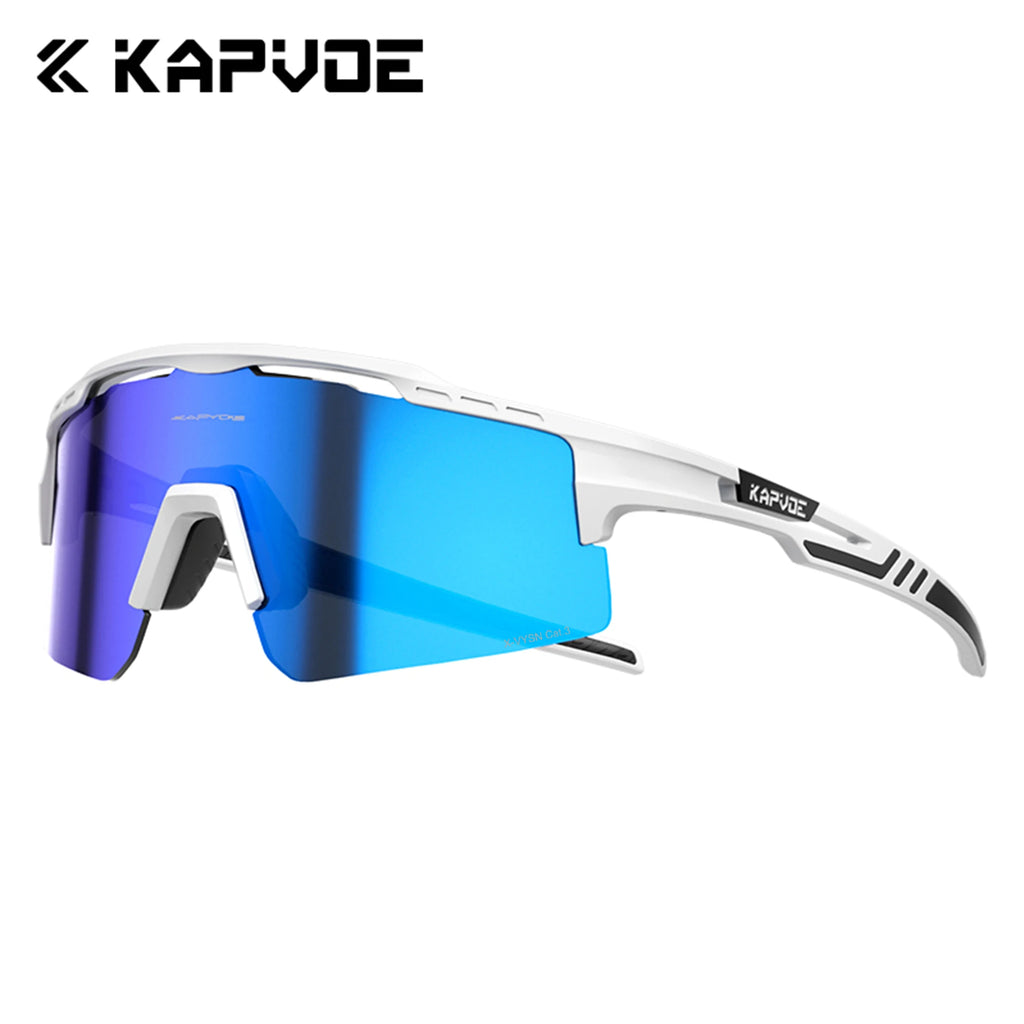 KAPVOE HD UV400 Hiking Cycling Sunglasses Outdoor Sports Hiking and Camping Glasses Waterproof Stylish Driving Sunglasses Unisex